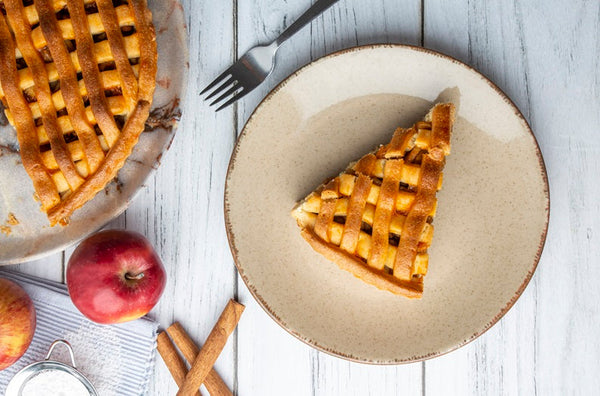 Freshly Baked Apple Pie with Autumnal Ceylon Cinnamon