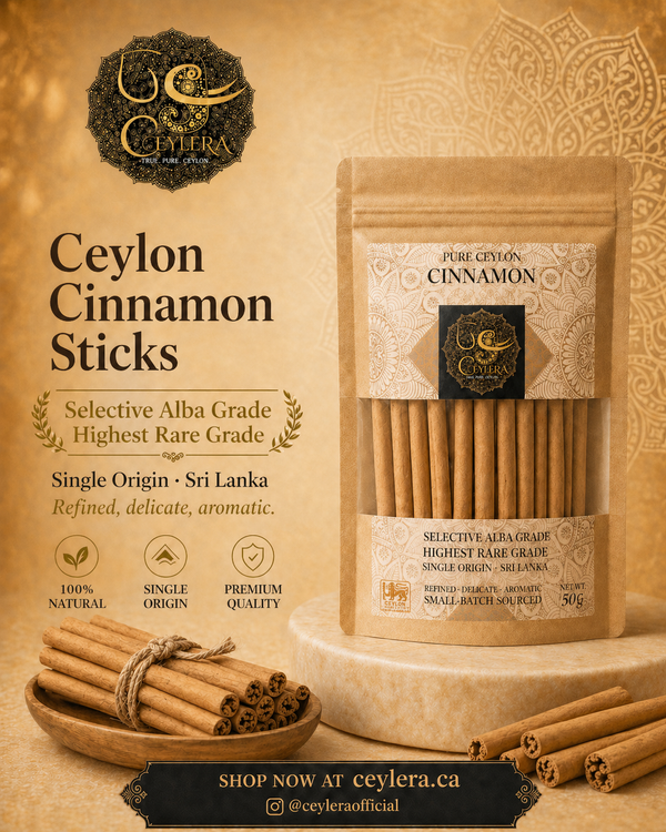 Ceylera Rare Reserve Ceylon Cinnamon Sticks