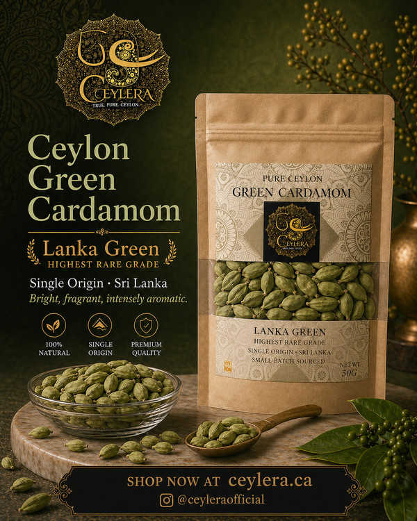 Ceylera Reserve Green Cardamom Pods