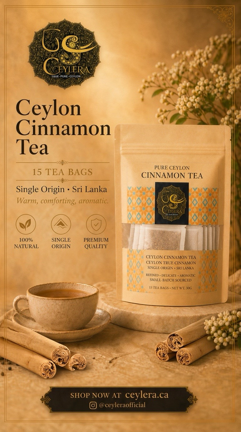 Ceylera Reserve Ceylon Cinnamon Tea