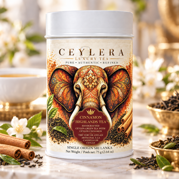 Ceylera Cinnamon Highlands Tea 75 g tea tin