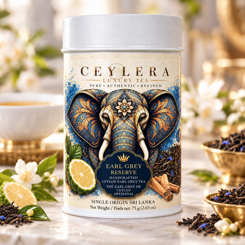 Ceylera Earl Grey Reserve 75 g tea tin